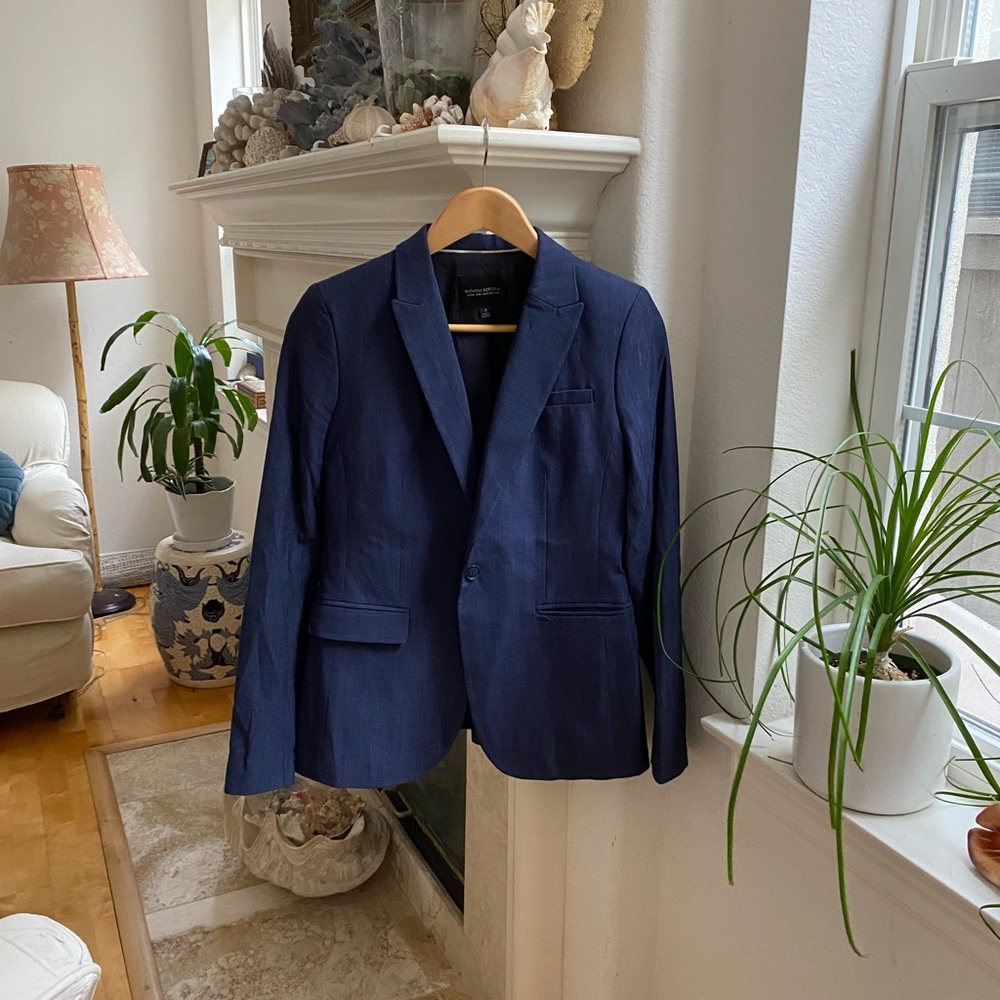 J Crew long and lean blazer size 4 long and lean